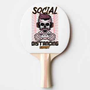 Raquete De Ping Pong Design de jogos especialista em distanciamento soc