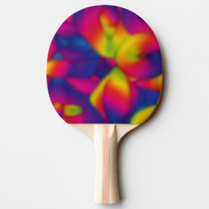 Raquete De Ping Pong Design Dentro Azul