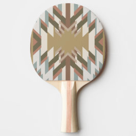 Raquete De Ping Pong Design Inspirado nas Cores do Deserto do Sudoeste