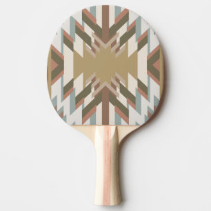 Raquete De Ping Pong Design Inspirado nas Cores do Deserto do Sudoeste