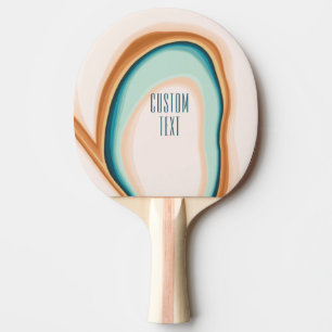 Raquete De Ping Pong Design personalizado de arte suave Ping Pong Paddl