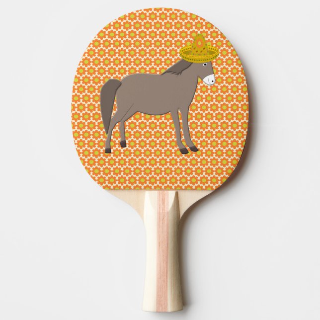 Raquete De Ping Pong Dia do Donkey Mexicano dos Mortos (Frente)