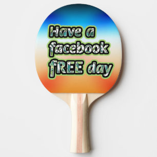 Raquete De Ping Pong Dia Livre do Facebook