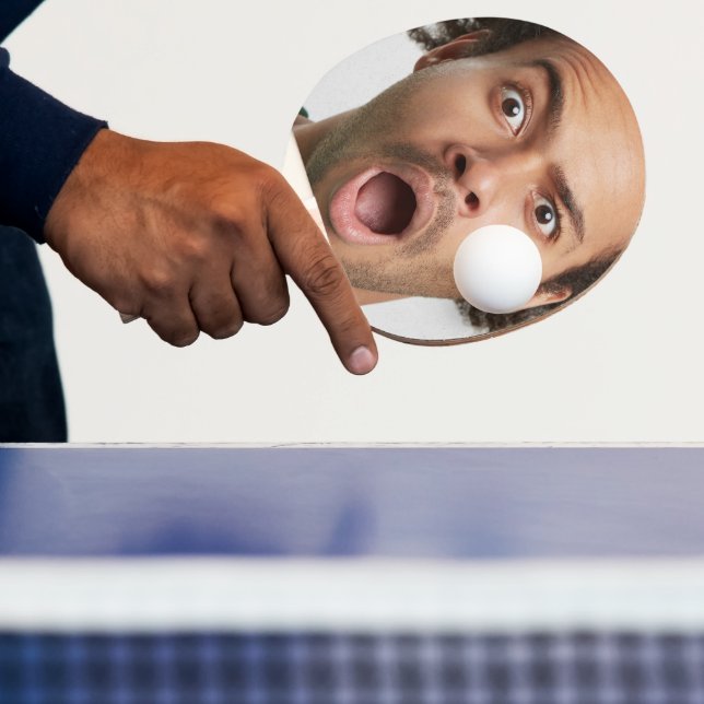 Raquete De Ping Pong Diversão com Foto Personalizada (Insitu)