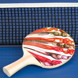 Raquete De Ping Pong Diversão de bolhas pulsadas / 1974 /
