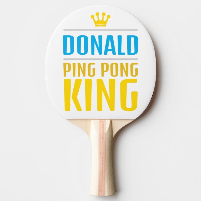 Raquete De Ping Pong Donald (Frente)