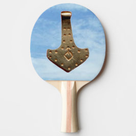 Raquete De Ping Pong Dourado Thor Hammer sky pingue-pongue