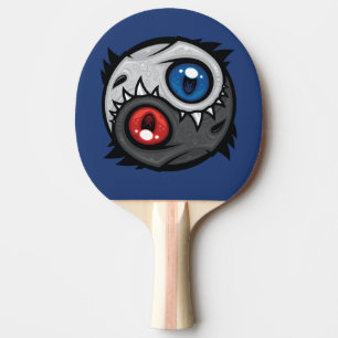 Raquete De Ping Pong Dragão Yin Yang do Bem e do Mal
