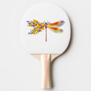 Raquete De Ping Pong Dragonfly Amarelo