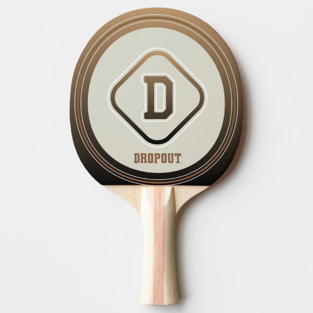 Raquete de Ping Pong Dropout Varsity (Frente)