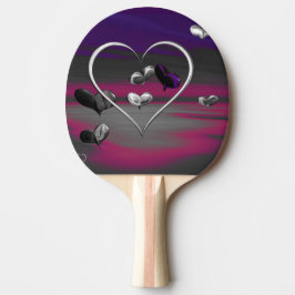 Raquete De Ping Pong Ecos de um Romance Metálico