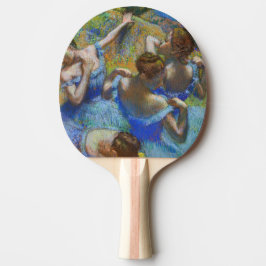 Raquete De Ping Pong Edgar Degas - Dançarinos Azuis