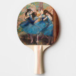 Raquete De Ping Pong Edgar Degas - Dançarinos em azul