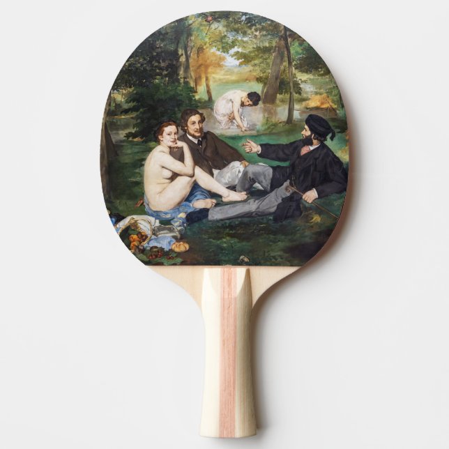 Raquete De Ping Pong Edouard Manet - Luncheon na Grass (Frente)