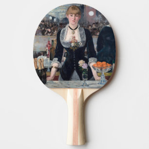 Raquete De Ping Pong Edouard Manet - Um Bar na Folies-Bergere