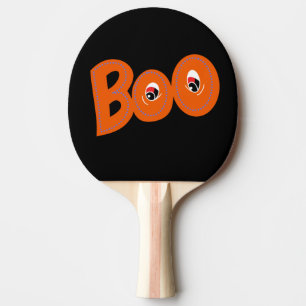 Raquete De Ping Pong Ei, Boo, Eu Te Assustei Também Com Típica De Arte 