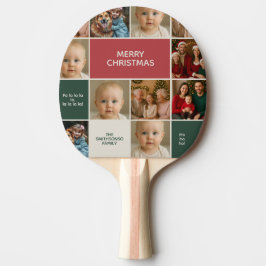 Raquete De Ping Pong elegância natal xmas fotos engraçadas