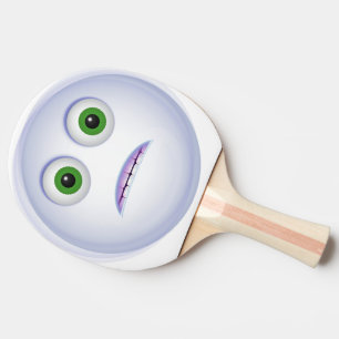 Raquete De Ping Pong Emoji - Rosto Engraçado