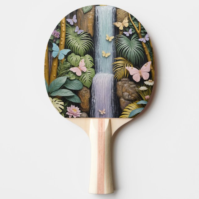 Raquete De Ping Pong Enchanted Falls Oasis (Frente)