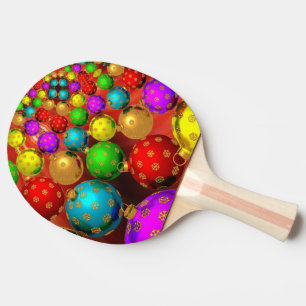 Raquete De Ping Pong Enfeites de natal Jamboree