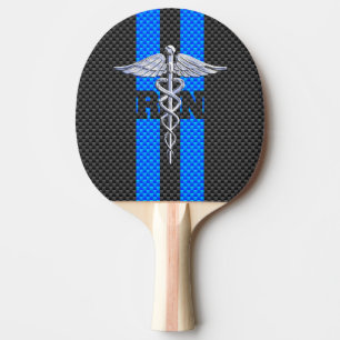 Raquete De Ping Pong Enfermeiro Registrado RN Fibras De Carbono De Cadu