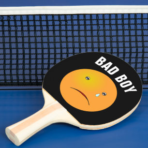 RAQUETE DE PING PONG ENGRAÇADA BAD BOY