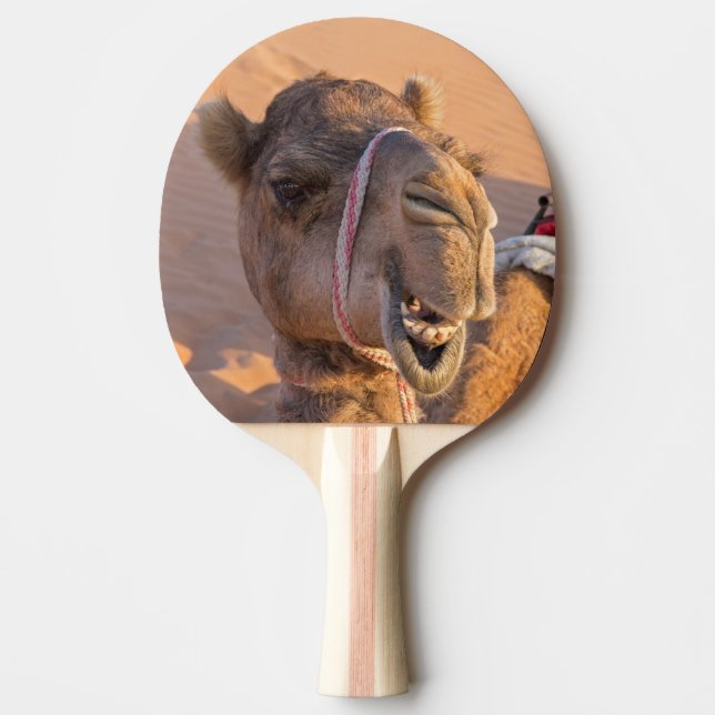 Raquete De Ping Pong Engraçado Camel (Frente)