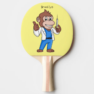 Raquete De Ping Pong Engraçado orangotango macaco