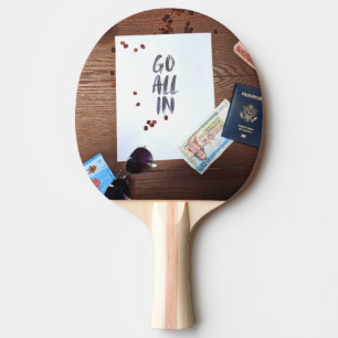 Raquete De Ping Pong Entre, Viagem De Risco