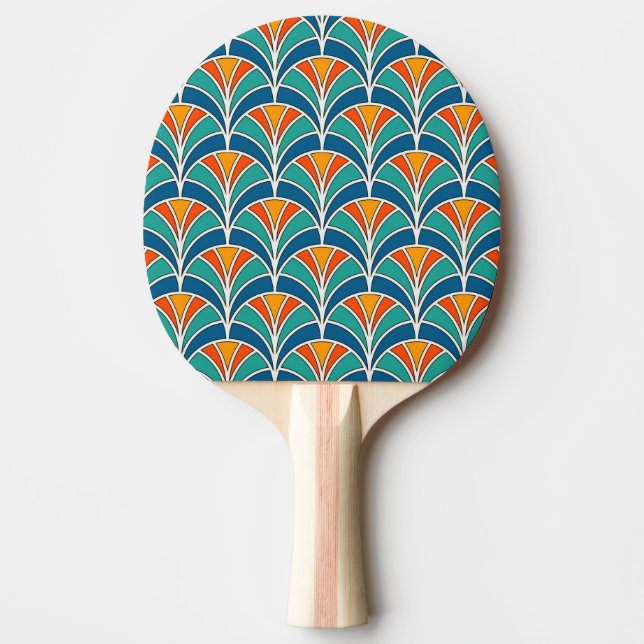 Raquete De Ping Pong Escala de peixe: asiático tradicional (Frente)