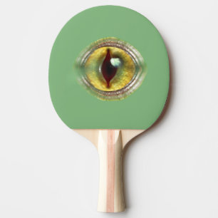 Raquete De Ping Pong Escarlate Lizard Reptile Dragon Dinossaur Monster