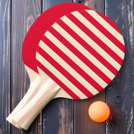 Raquete De Ping Pong Escolha Cereja Rosa Polo Listras e Sólido