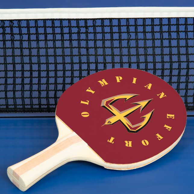 Raquete De Ping Pong "Esforço Olímpico" Ping Pong Paddle (Insitu)