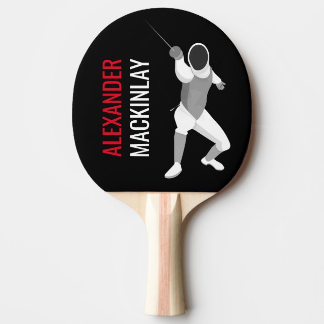 Raquete De Ping Pong Esgrima (Frente)
