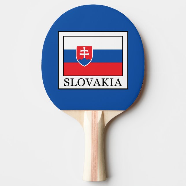 Raquete De Ping Pong Eslováquia (Frente)