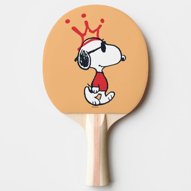Raquete De Ping Pong Esnoopia - Coroa Legal Joe (Frente)