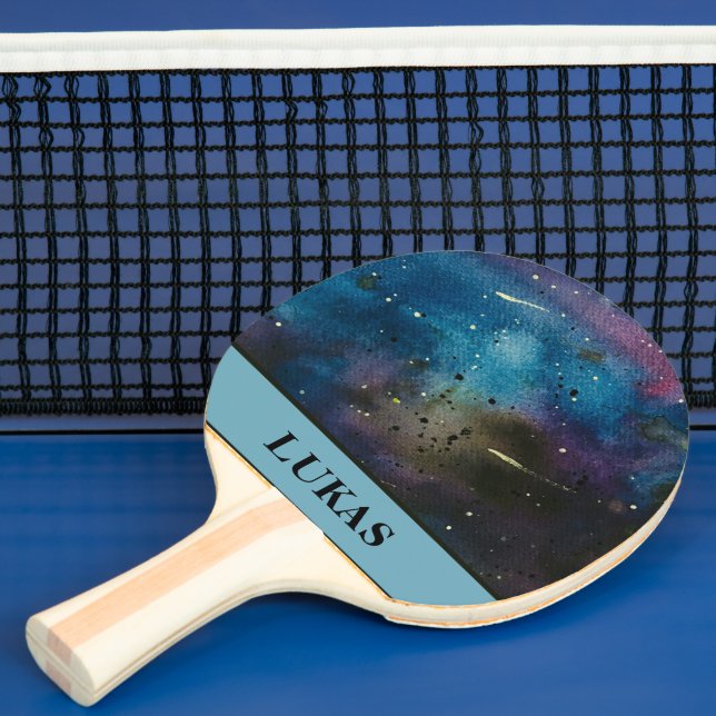 Raquete De Ping Pong Espaço Exterior Personalizado de Galáxia legal (Insitu)