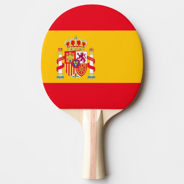 Raquete De Ping Pong Espanha (Frente)