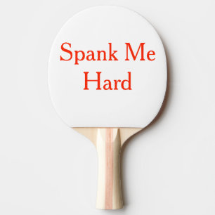 Raquete De Ping Pong Espanque-me pá dura de Pong do sibilo