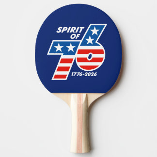 Raquete De Ping Pong Espírito de 76 - 250º Aniversário da América 1776-