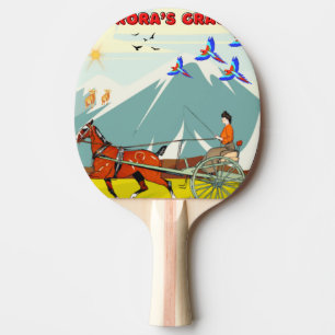 Raquete De Ping Pong Esplendor da natureza, aprimorando a harmonia