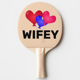 RAQUETE DE PING PONG ESPOSA ANIVERSÁRIO PING PONG PADDLE