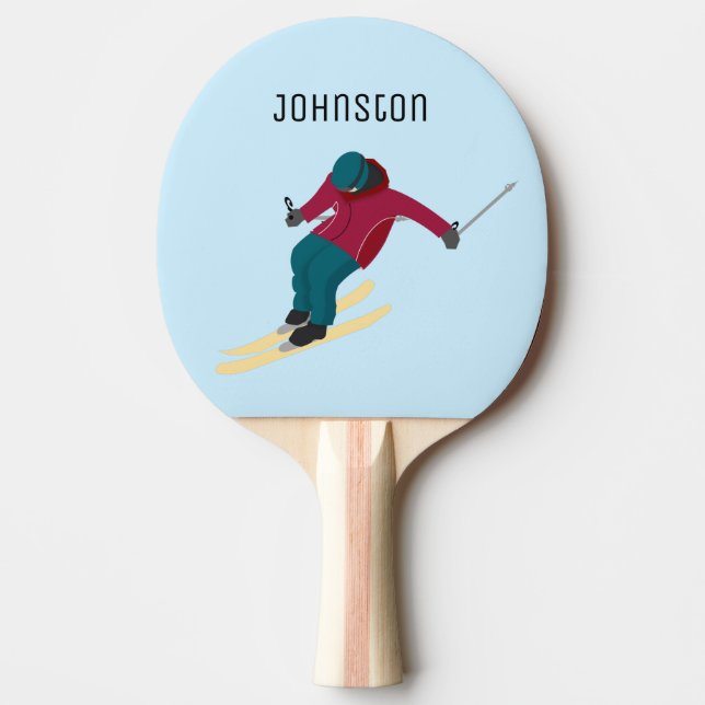 Raquete De Ping Pong Esqui (Frente)