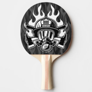Raquete De Ping Pong Estação Personalizada de Bombeiros de Emergênci