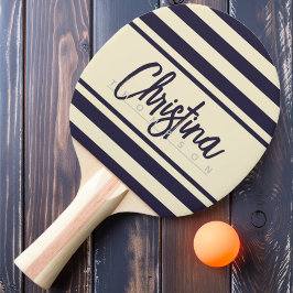 Raquete De Ping Pong Estandarte de Polo Meia-Centena Oceano da Meia-Noi