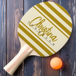 Raquete De Ping Pong Estandarte Polo Meados do Século Desert Sage Nome