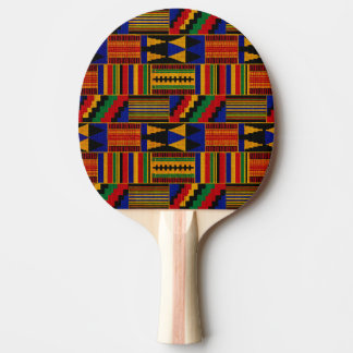 Raquete De Ping Pong Estilo de Tecido Kente Africano
