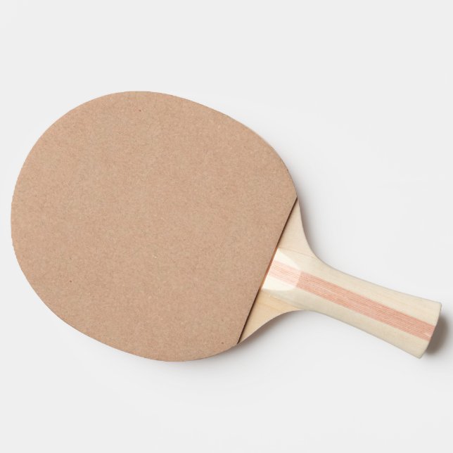 Raquete de Ping Pong Estilo Kraft Rústico (Lateral)