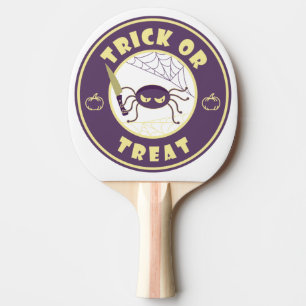 Raquete De Ping Pong Estilo Starbucks para a aranha do halloween