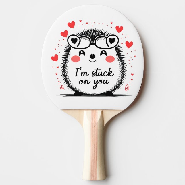 Raquete De Ping Pong Estou preso em você (Frente)